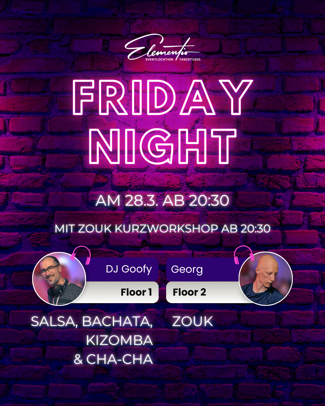 Elementio Friday Night 28.03.- Elementio Friday Night 28.03.-