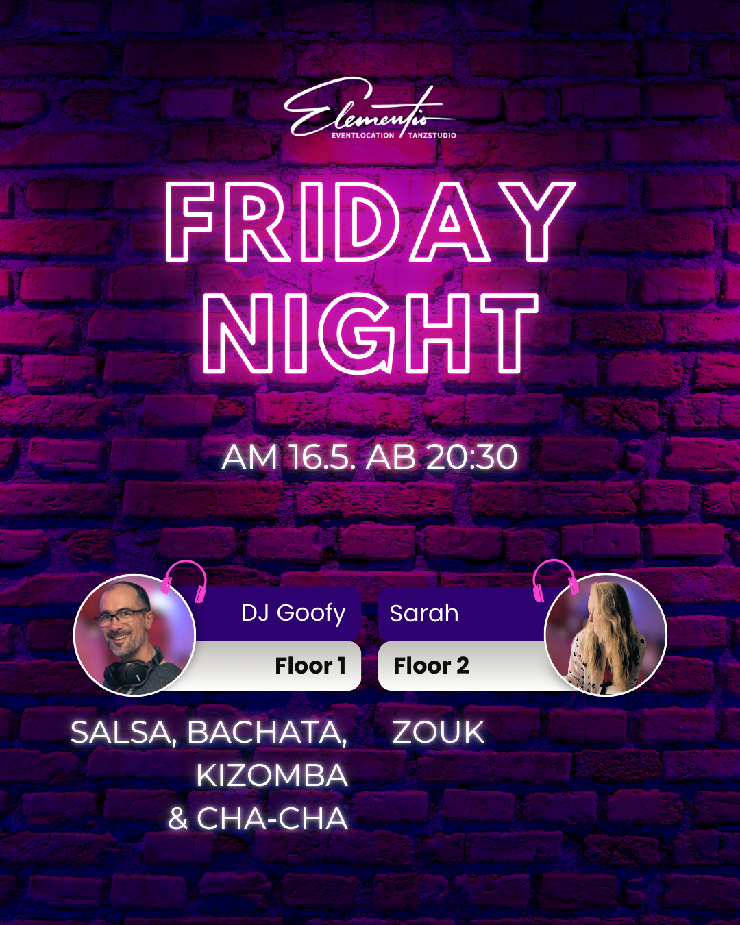 Elementio Friday Night 16.5.25 Elementio Friday Night 16.5.25