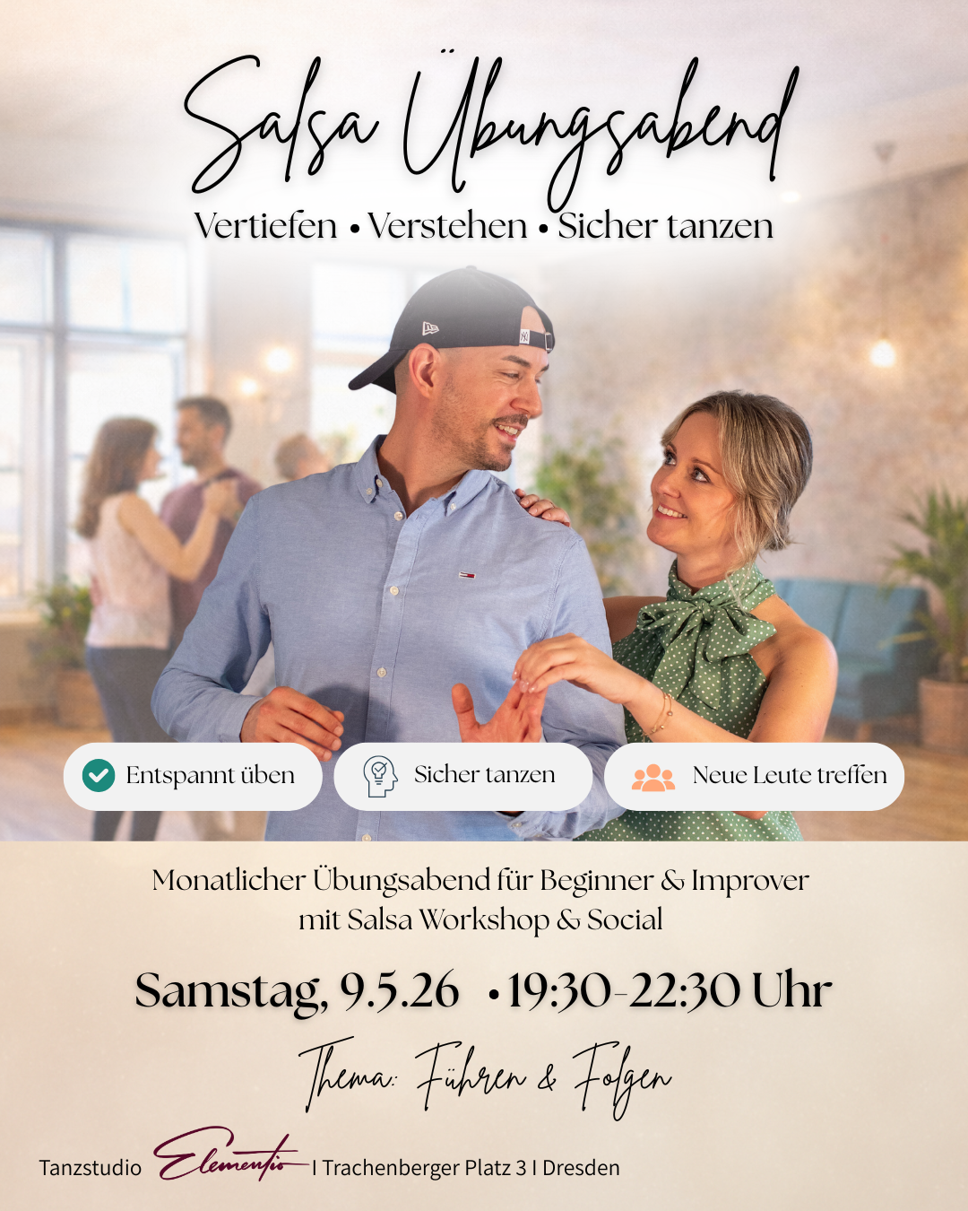 Salsa Übungsabend 9.5.