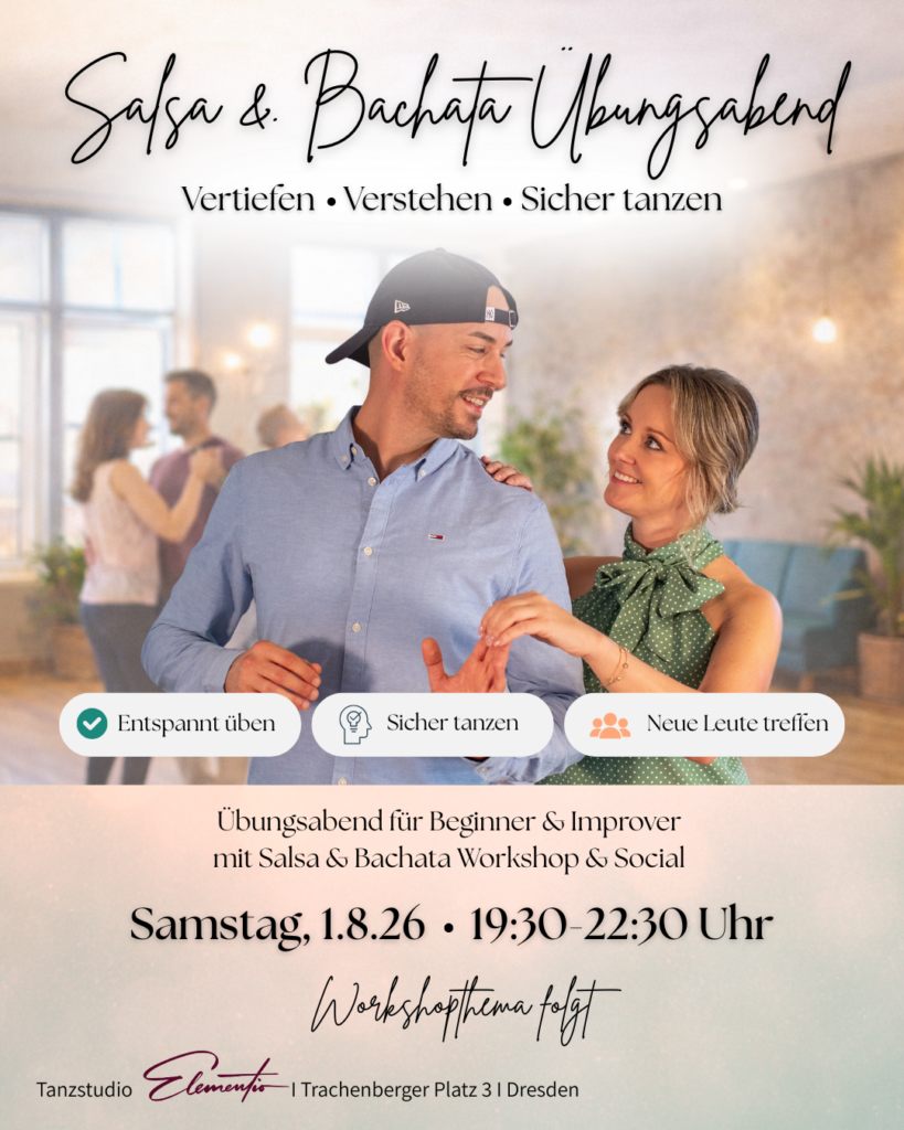 1.8.26 Salsa Bachata Übungsabend