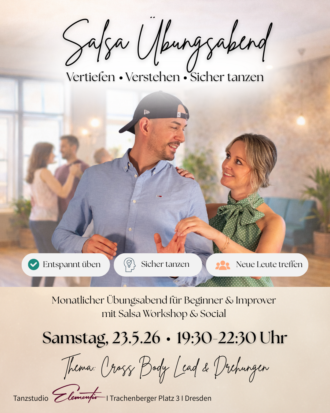 Salsa Übungsabend 23.5.26